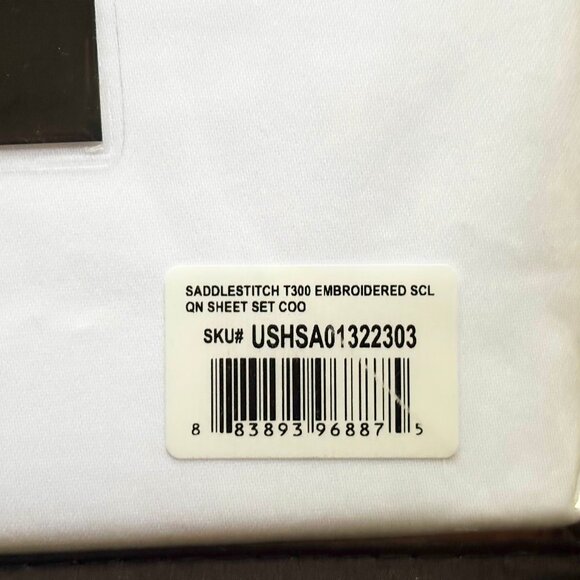 4-pc Vera Wang Satin Weave Queen Size Cotton Sheet Set - 100% cotton - Picture 2 of 5